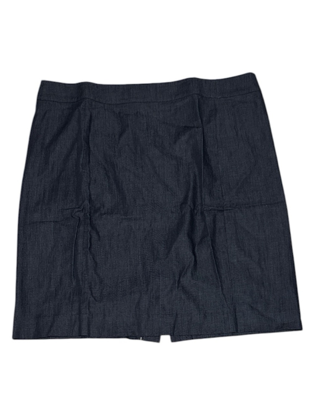 LOFT Dark Navy Straight Mini Skirt